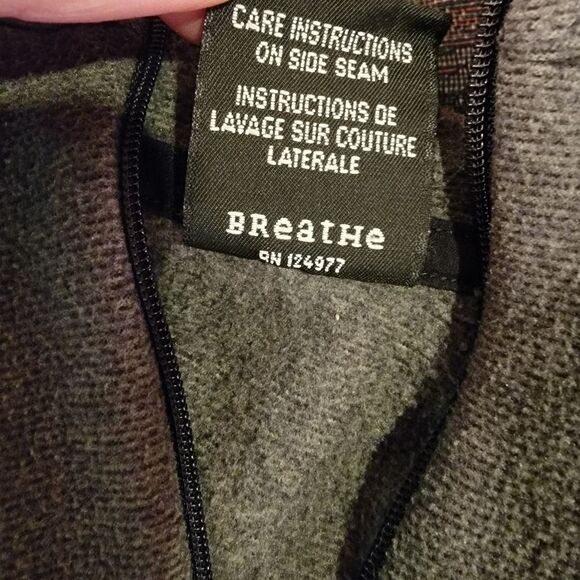 Prana Fleece Pullover Sweater 1/4 Zip Large - Picture 5 of 5